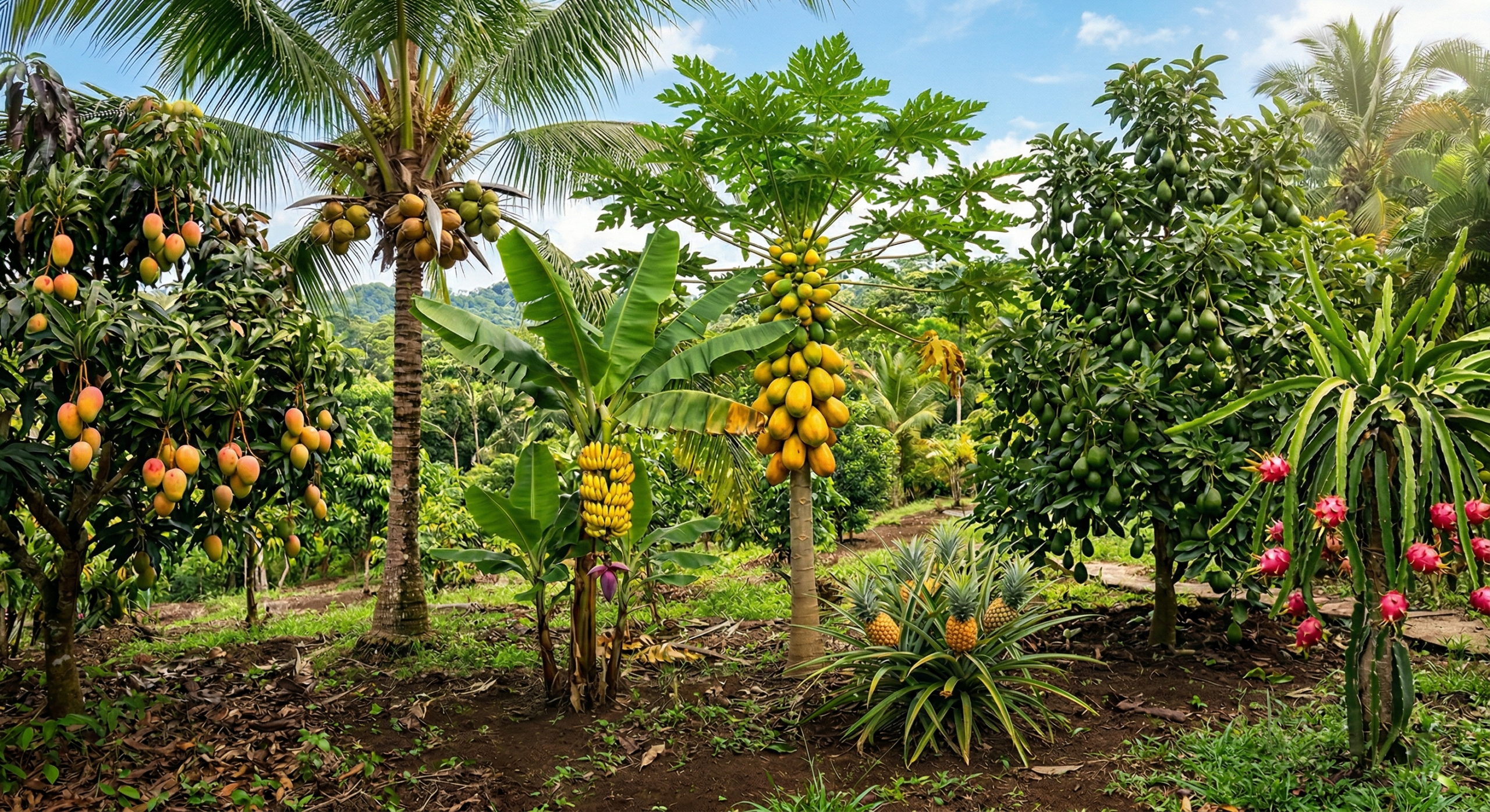 Top 7 Tropical Fruit Trees