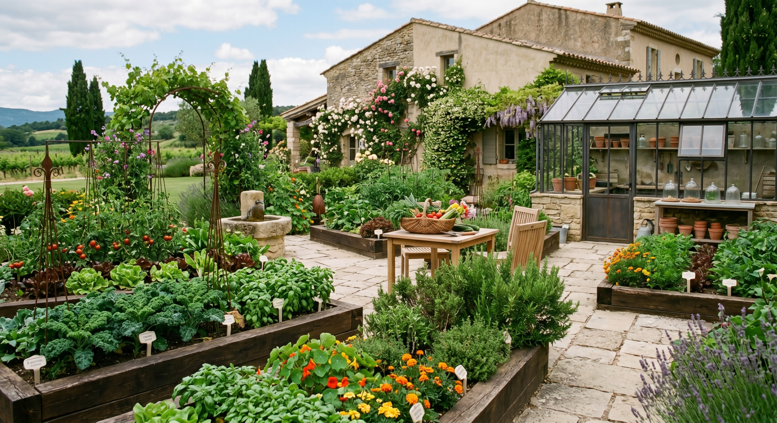 Luxury Kitchen Garden Design Ideas