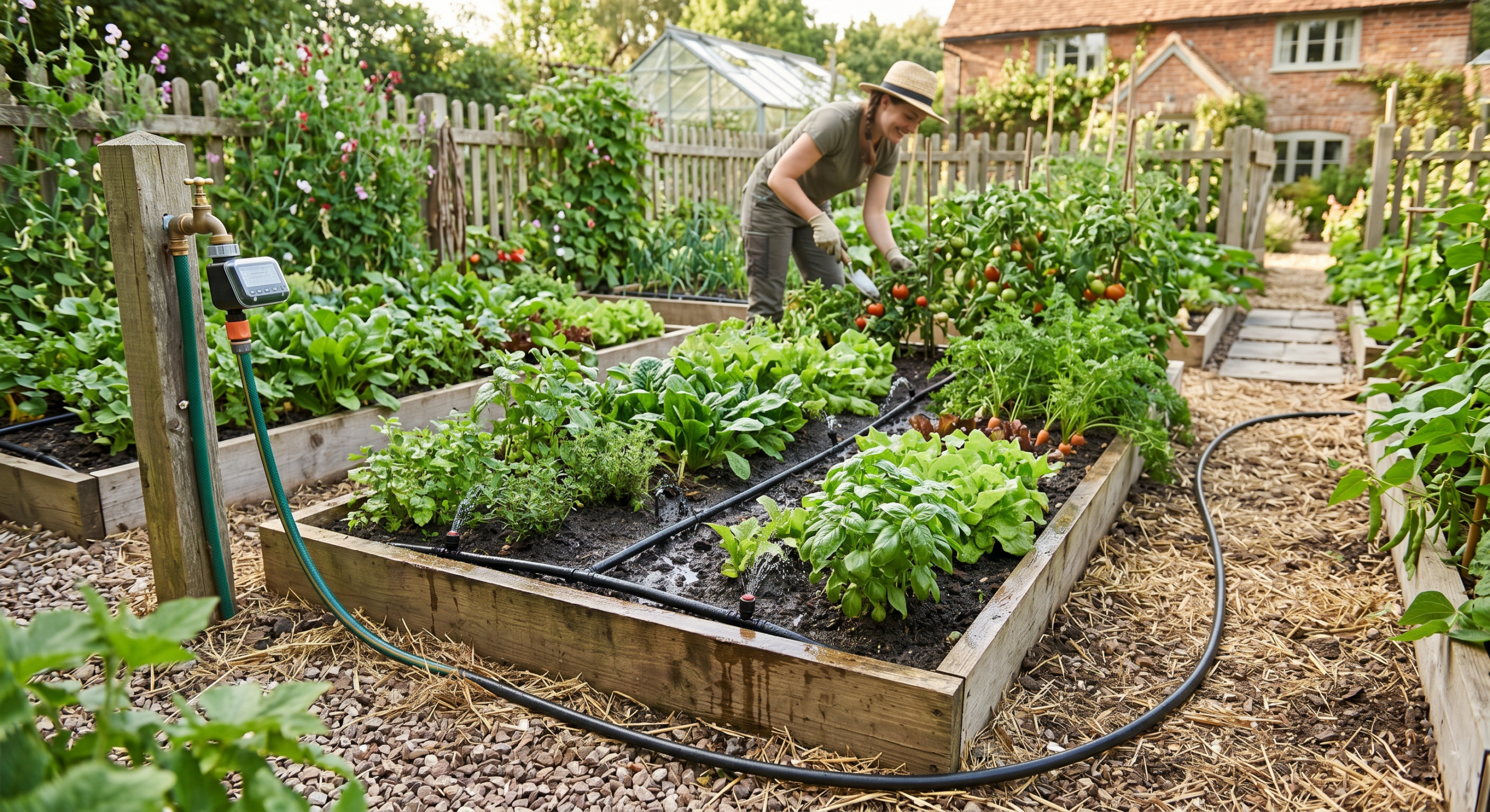 Irrigation for a Kitchen Garden