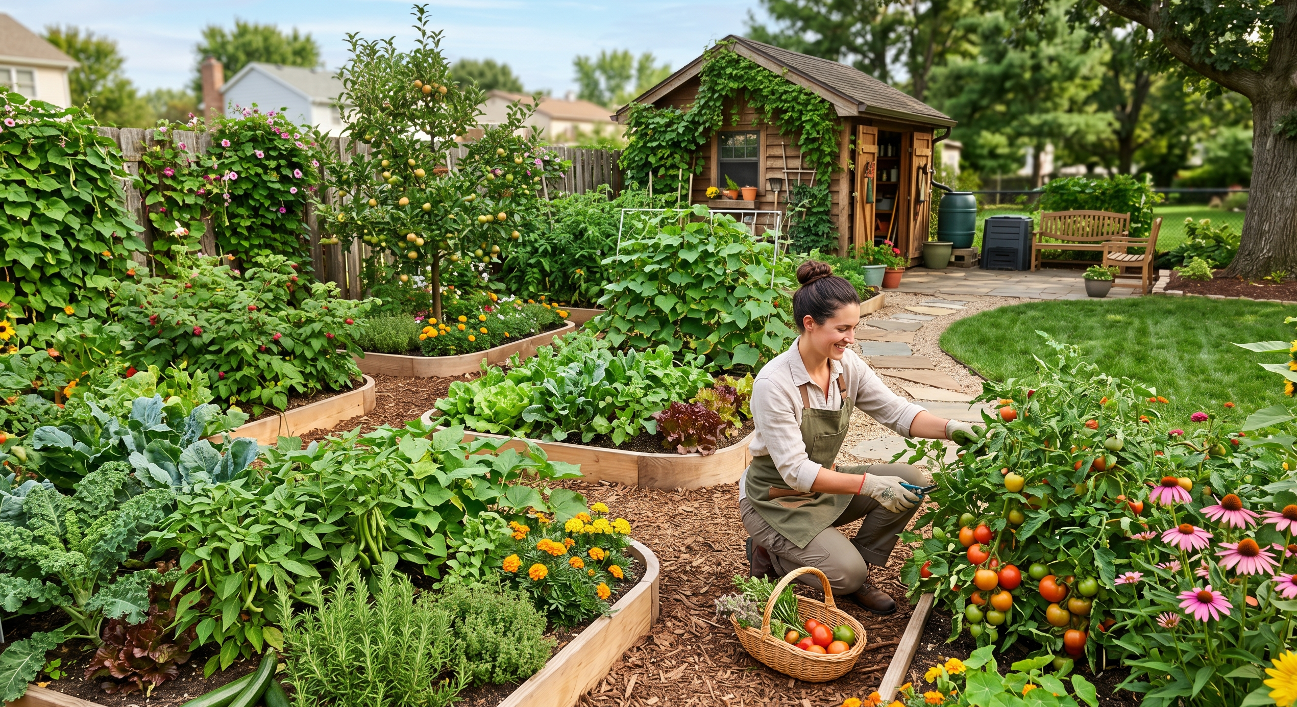 Lawn to Edible Landscape