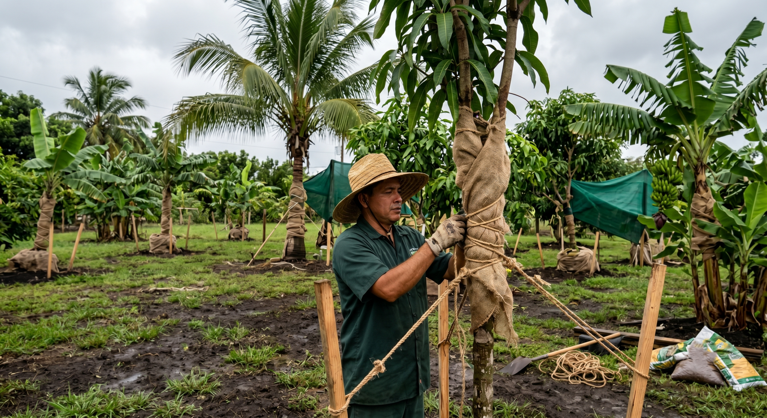 tropical fruit trees