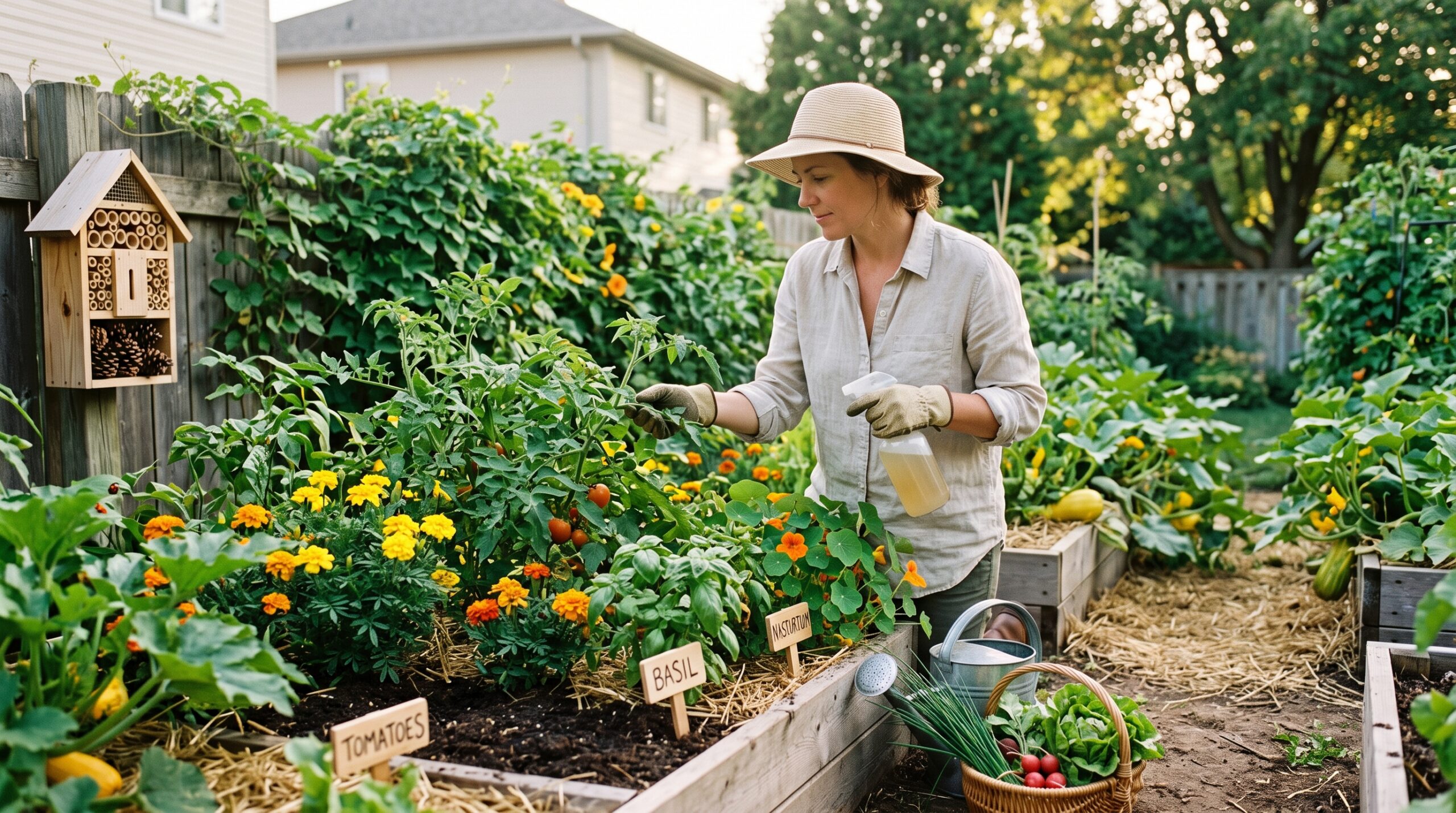 Organic Pest Control for Kitchen Gardens
